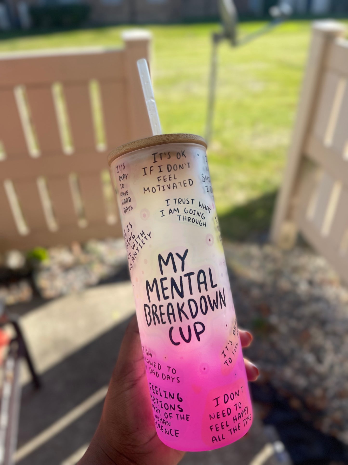 My Mental Breakdown Cup (20oz)