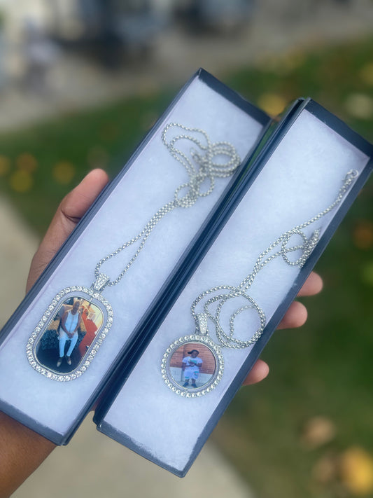 Custom Photo Spinner Chains